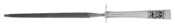 Coronation (Silverplate, 1936, No Mono) Small Steel Rod Sharpener Knife