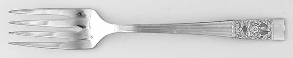 Coronation (Silverplate, 1936, No Mono) Individual Salad Fork