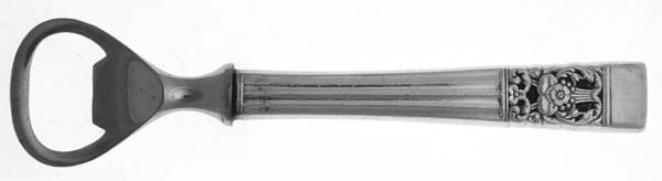 Coronation (Silverplate, 1936, No Mono) Bottle Opener with Stainless Bowl