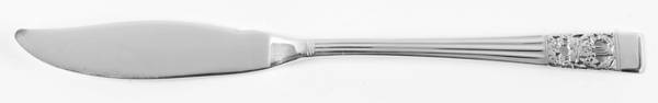 Coronation (Silverplate, 1936, No Mono) Individual Solid Fish Knife