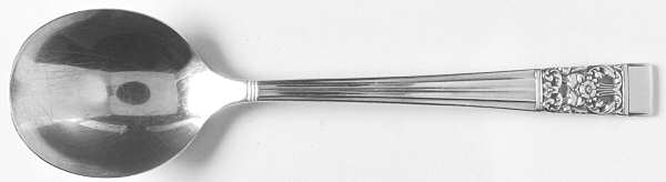 Coronation (Silverplate, 1936, No Mono) Round Bowl Soup Spoon (Gumbo)