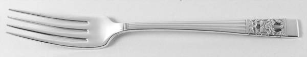 Coronation (Silverplate, 1936, No Mono) Fork