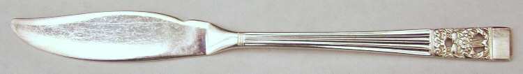 Coronation (Silverplate, 1936, No Mono) Individual Solid Fish Knife