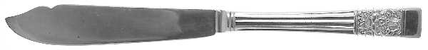 Coronation (Silverplate, 1936, No Mono) Individual Fish Knife with Silverplate Blade