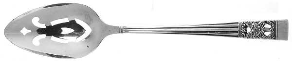 Coronation (Silverplate, 1936, No Mono) Pierced Tablespoon (Serving Spoon)
