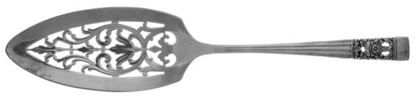 Coronation (Silverplate, 1936, No Mono) Pierced Solid Pastry Server