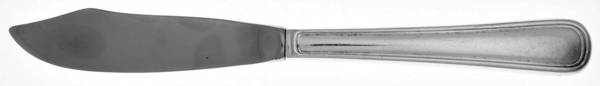 Columbia-Regis (Silverplate, 1910) Individual Fish Knife with Stainless Blade