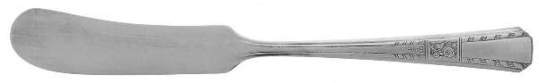 Coronet (Silverplate, 1933) Flat Handle Butter Spreader
