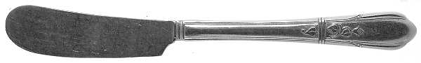 Countess II (Silverplate, 1936) Flat Handle Butter Spreader
