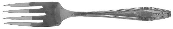 Countess I (Silverplate, 1929) Individual Salad Fork