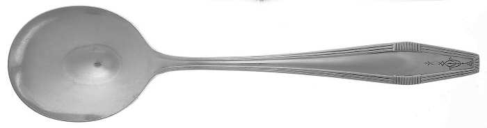 Countess I (Silverplate, 1929) Round Bowl Soup Spoon (Gumbo)