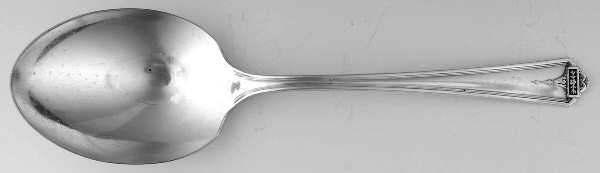 Crestwood (Silverplate, 1930) Solid Smooth Casserole Spoon