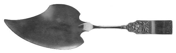 Croyden (Silverplate, 1887) Large Solid Fish Serving Knife