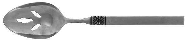 Danish Fling (Stainless) Pierced Tablespoon (Serving Spoon)