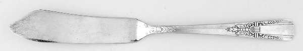 Debonair (Silverplate, 1938) Flat Handle Master Butter Knife
