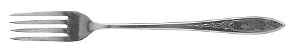 Debutante-Grandeur-Princess (Slvp, 1934, No Monos) Grille Fork (Viande)