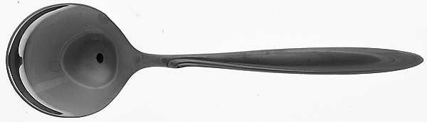 Delmar-Taper (Stainless) Round Bowl Soup Spoon (Cream Soup)