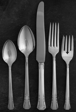 Del Mar (Silverplate, 1939) 5 Piece Place Setting