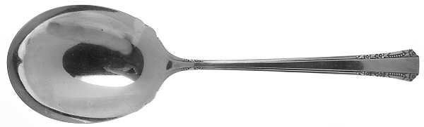 Del Mar (Silverplate, 1939) Solid Salad Serving Spoon
