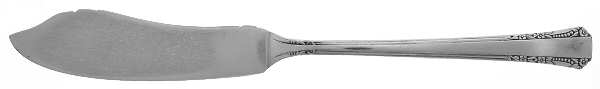Del Mar (Silverplate, 1939) Flat Handle Master Butter Knife