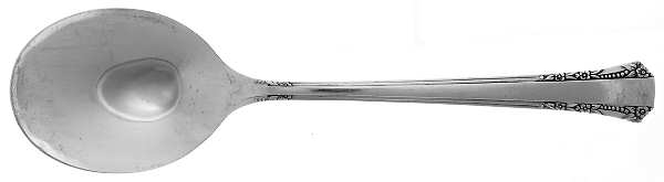 Del Mar (Silverplate, 1939) Round Bowl Soup Spoon (Cream Soup)