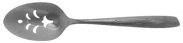 Desert Sand (Stainless) Pierced Tablespoon (Serving Spoon)