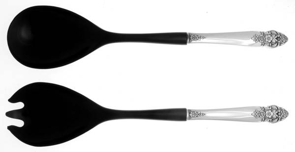 Distinction (Silverplate, 1951) Plastic Bowl 2-Piece Salad Set