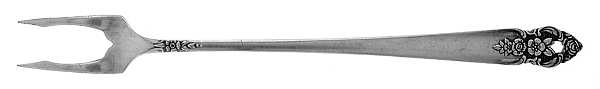 Distinction (Silverplate, 1951) Short Handle Pickle/Olive Fork