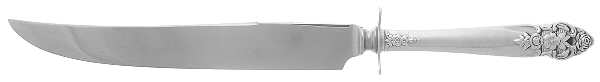 Distinction (Silverplate, 1951) Small Steak Carving Knife with Stainless Blade