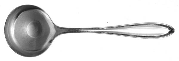 Dominion (Silverplate, 1915) Round Bowl Soup Spoon (Bouillon)