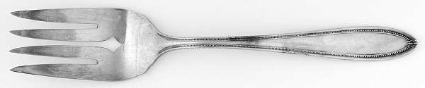 Dominion (Silverplate, 1915) Medium Solid Cold Meat Serving Fork