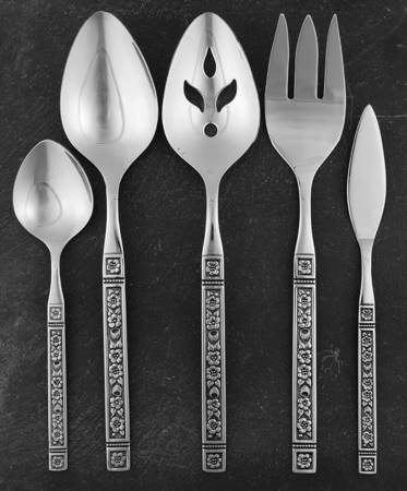 Dominica (Stainless) 5 Piece Hostess Set