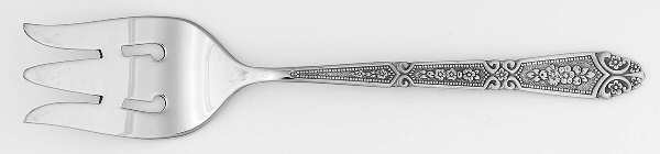 Dowry (Stainless) Medium Solid Cold Meat Serving Fork