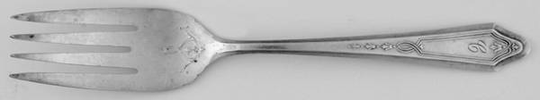 Duchess (Silverplate, 1923) Monogram Individual Salad Fork