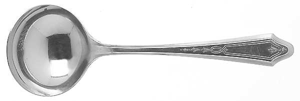 Duchess (Silverplate, 1923) Round Bowl Soup Spoon (Bouillon)