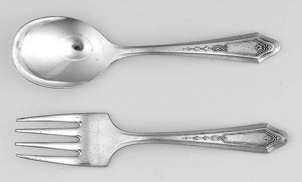 Duchess (Silverplate, 1923) 2 Pc Baby Set (BF, BS)