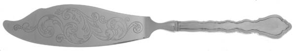 Duet (Silverplate, 1980) Fish Serving Knife with Stainless Blade HC