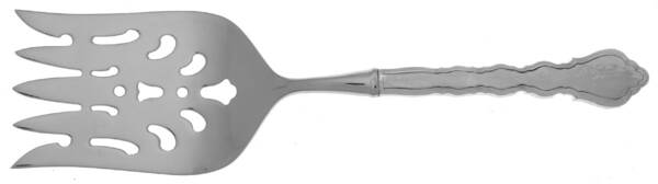 Duet (Silverplate, 1980) Fish Serving Fork with Stainless Tines HC