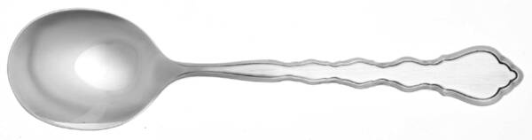 Duet (Silverplate, 1980) Round Bowl Soup Spoon (Cream Soup) HC