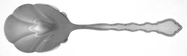 Duet (Silverplate, 1980) Solid Shell Casserole Spoon