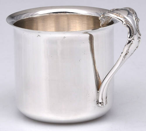 Du Maurier (Sterling, 1967) Baby Cup with Plated Cup and Sterling Handle HC