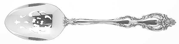 Du Maurier (Sterling, 1967) Pierced Tablespoon (Serving Spoon)