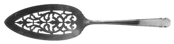 Elaine (Silverplate, 1926) Solid Pierced Pie Server