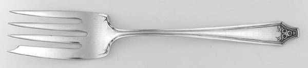 Elizabeth (Silverplate, 1918) Medium Solid Cold Meat Serving Fork