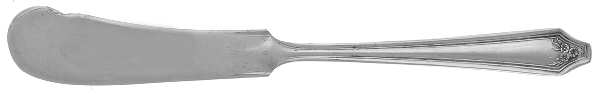 Elizabeth (Silverplate, 1918) Flat Handle Butter Spreader