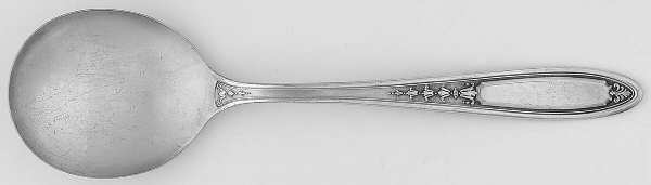 Enchantment-Bounty (Silverplate 1929) Round Bowl Soup Spoon (Gumbo)