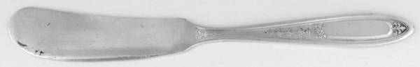 Enchantment-Bounty (Silverplate 1929) Flat Handle Butter Spreader