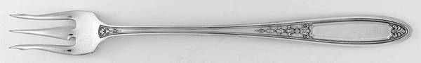 Enchantment-Bounty (Silverplate 1929) Short Handle Pickle/Olive Fork