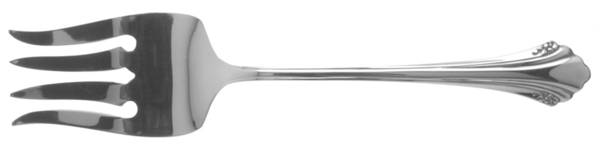 Enchantment (Silverplate, 1985) Medium Solid Cold Meat Serving Fork