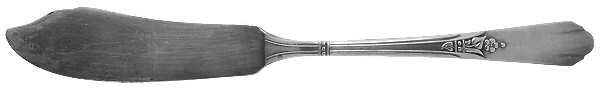 Encore (Silverplate, 1934) Flat Handle Master Butter Knife